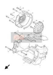 5MLE26680000, Amortisseur,  Couverc, Yamaha, 0